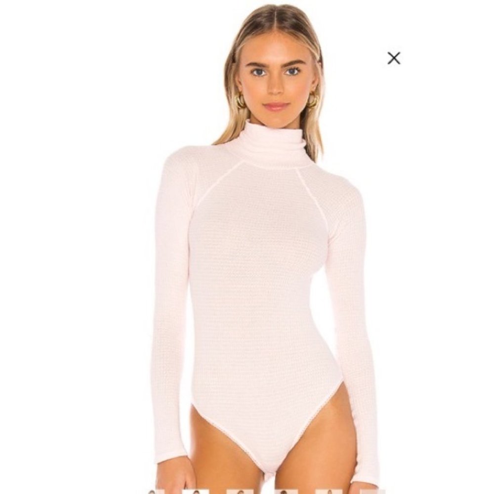 NWT- Free People All You Want Bodysuit in Rose